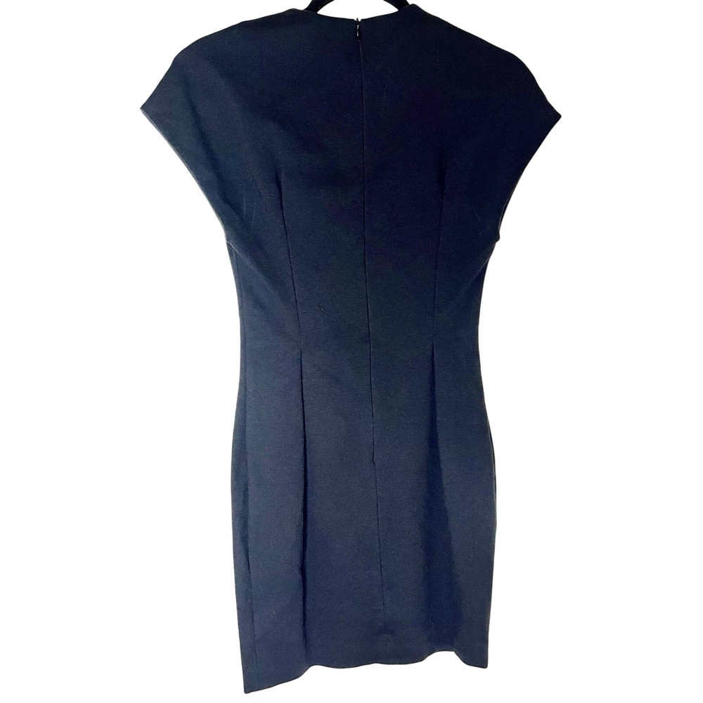 AllSaints Daphne Dress Black 4 - Picture 7 of 11